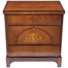 Antique 19th Century Inlaid Walnut Chest of Drawers