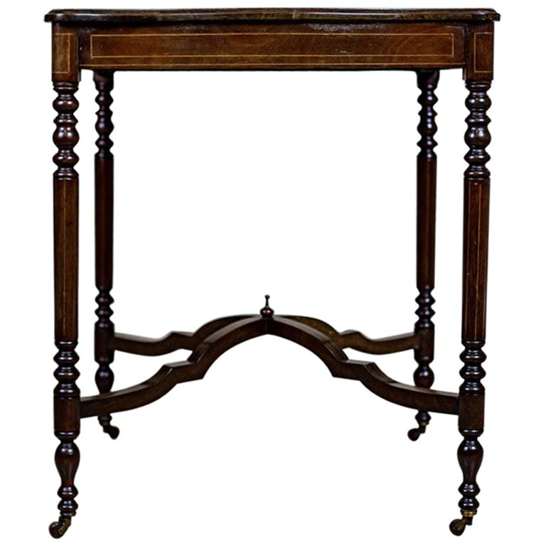 table basse marquetée du 19ème siècle en vente