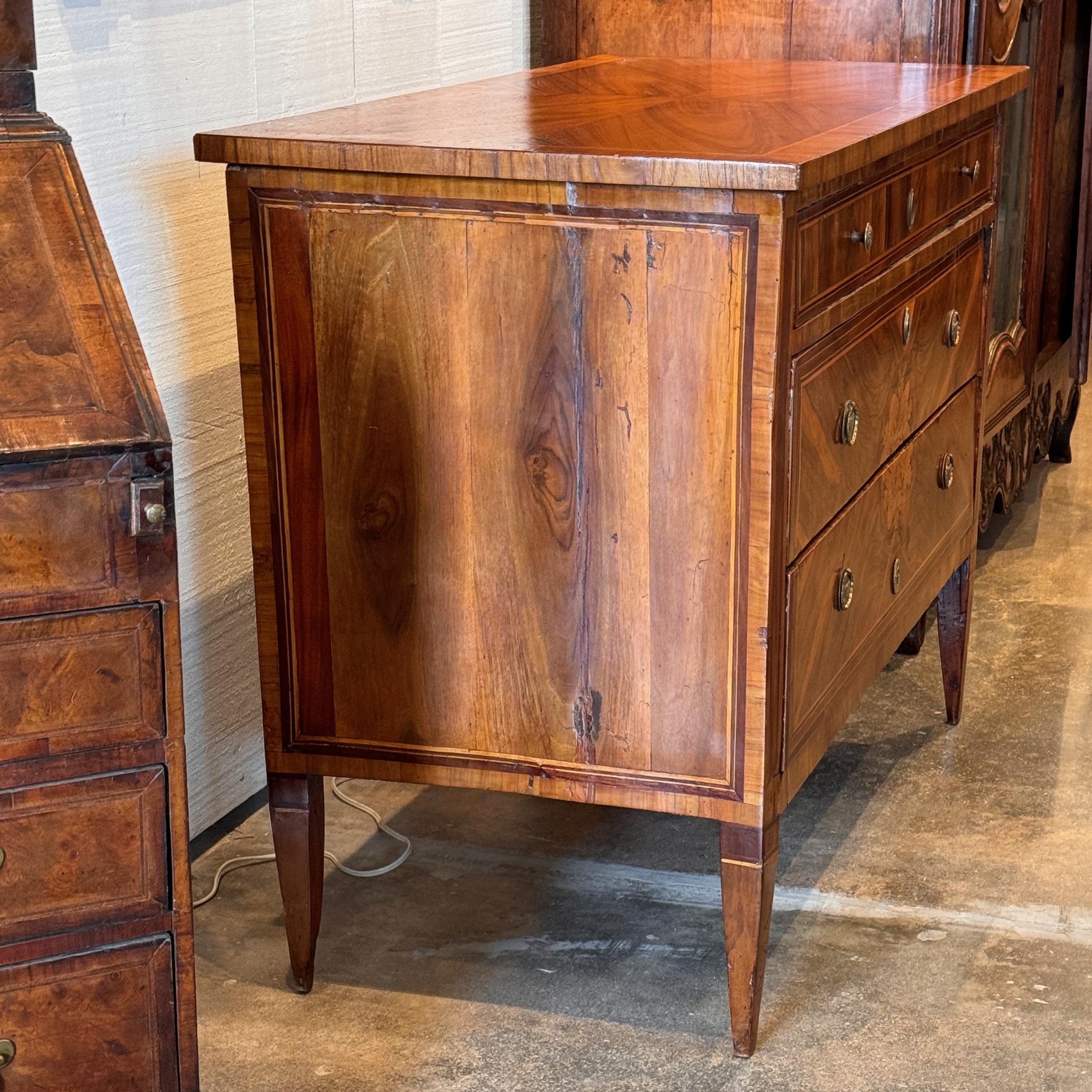 19th Century Inlaid Commode For Sale 4