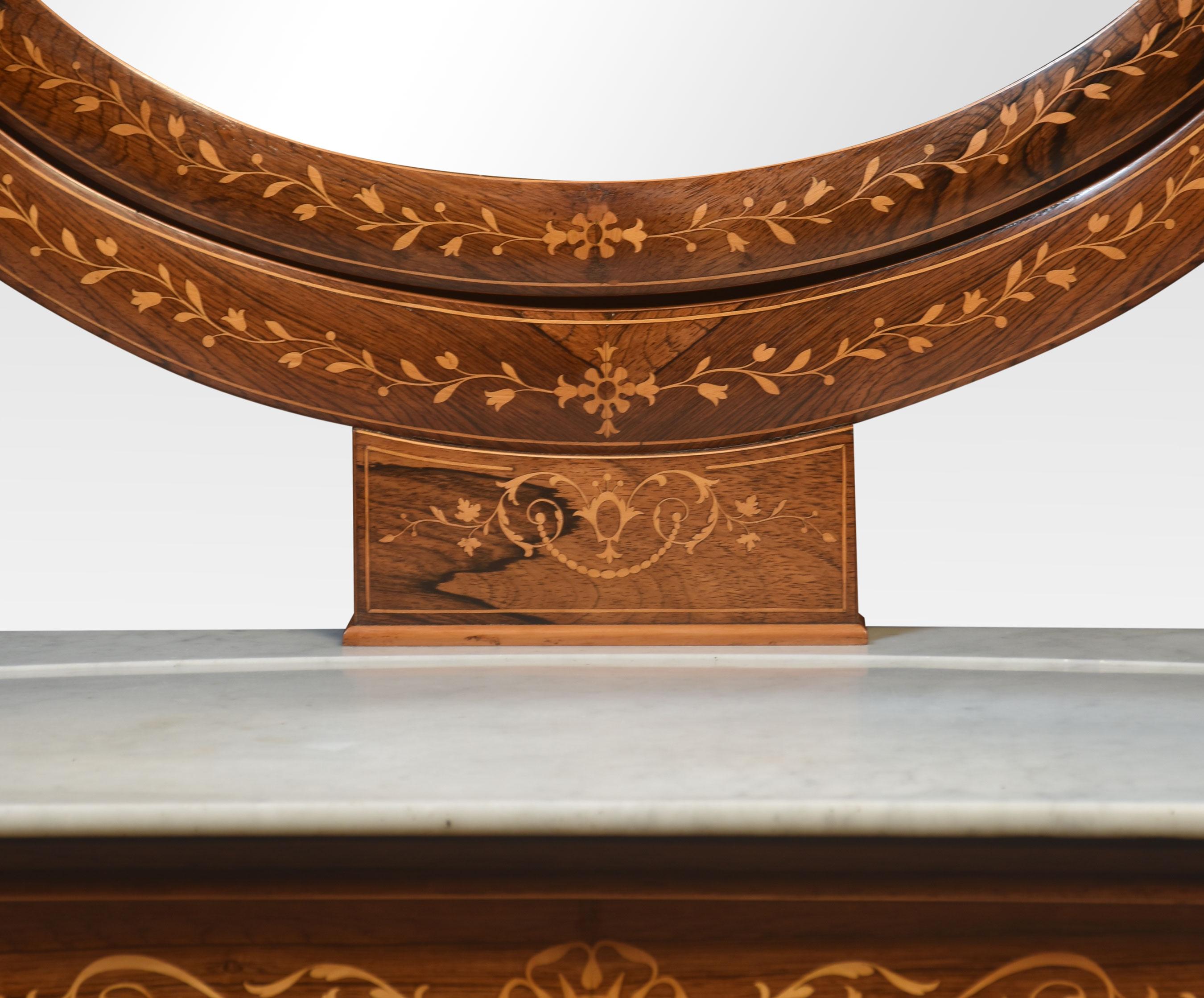 19th Century, Inlaid Dressing Table For Sale 7