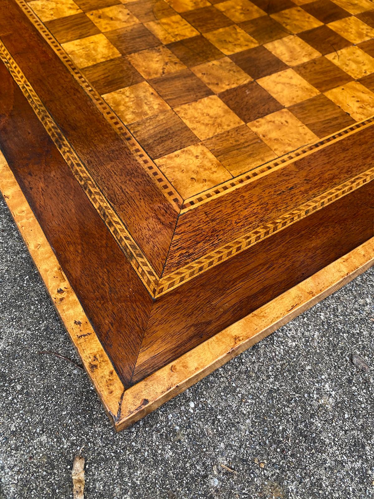 19th Century Inlaid Game Board 1