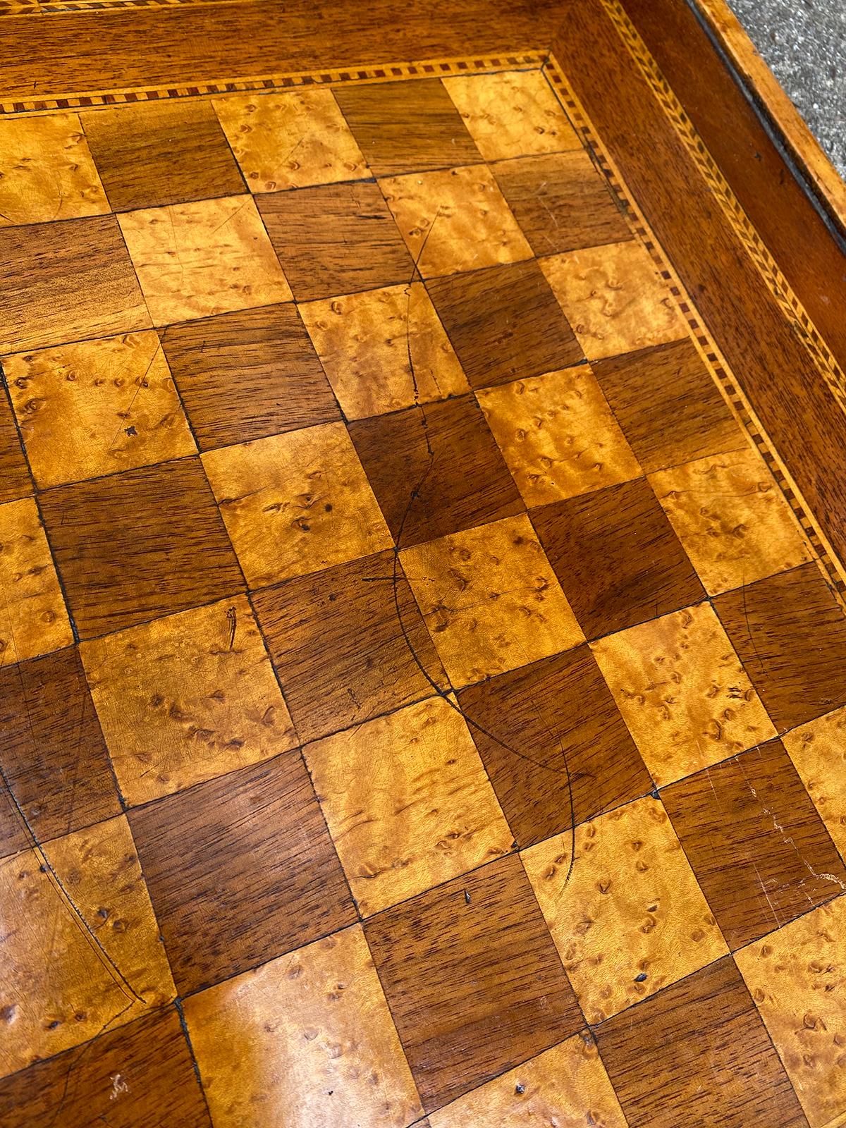 19th Century Inlaid Game Board 4