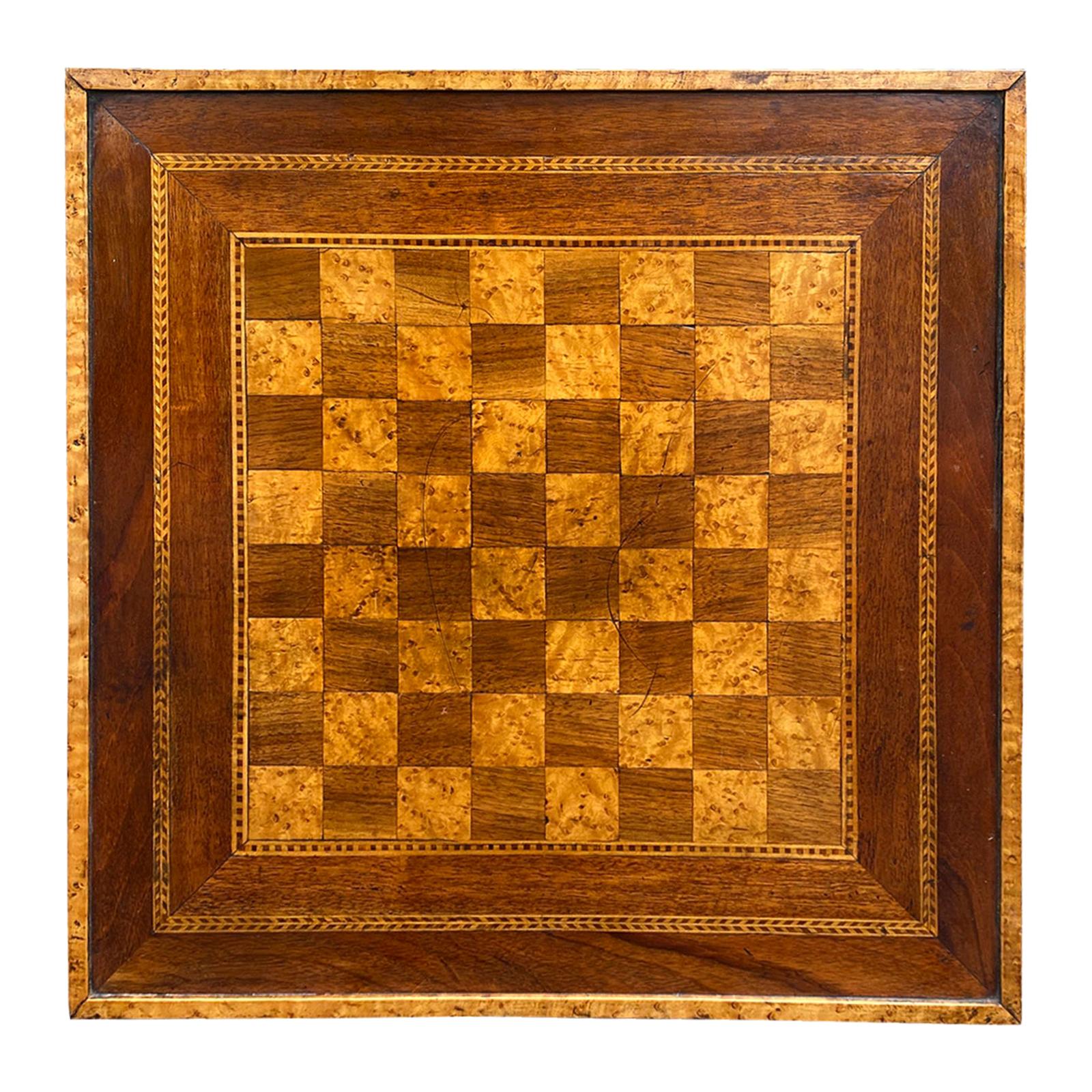19th Century Inlaid Game Board