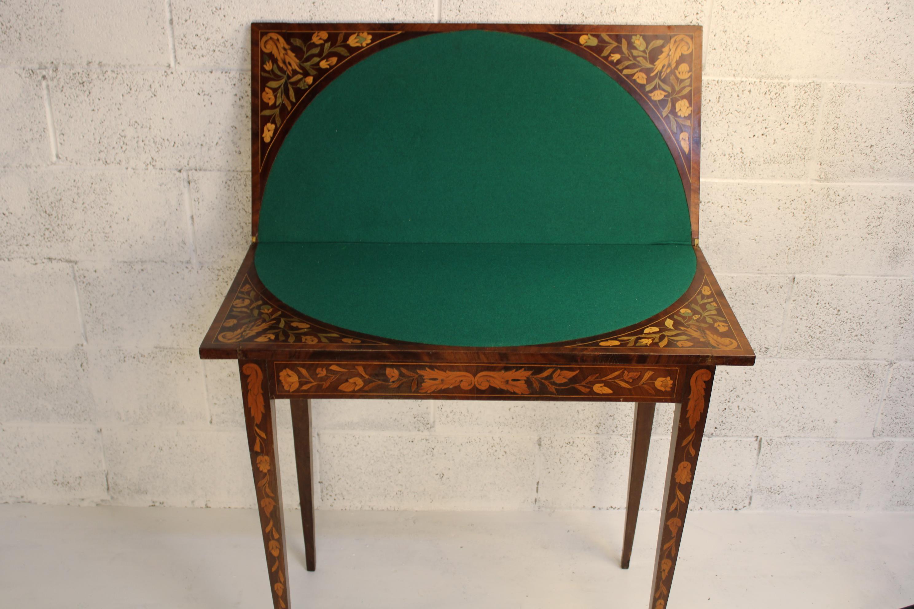 I am selling everything under estimation . 19th century inlaid game table with interesting figures of work. Ealy 19th century netherlands. About 1820-1830s. Generally in good condition with visible signs of agings. No any structural stability issues