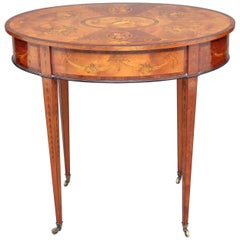19th Century Inlaid Satinwood Centre Table