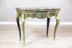 19th Century Inlaid Table in the Boulle Type