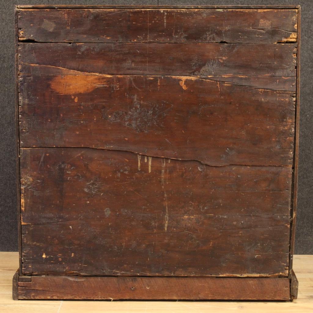 19th Century Inlaid Wood English Bureau Desk, 1870 6