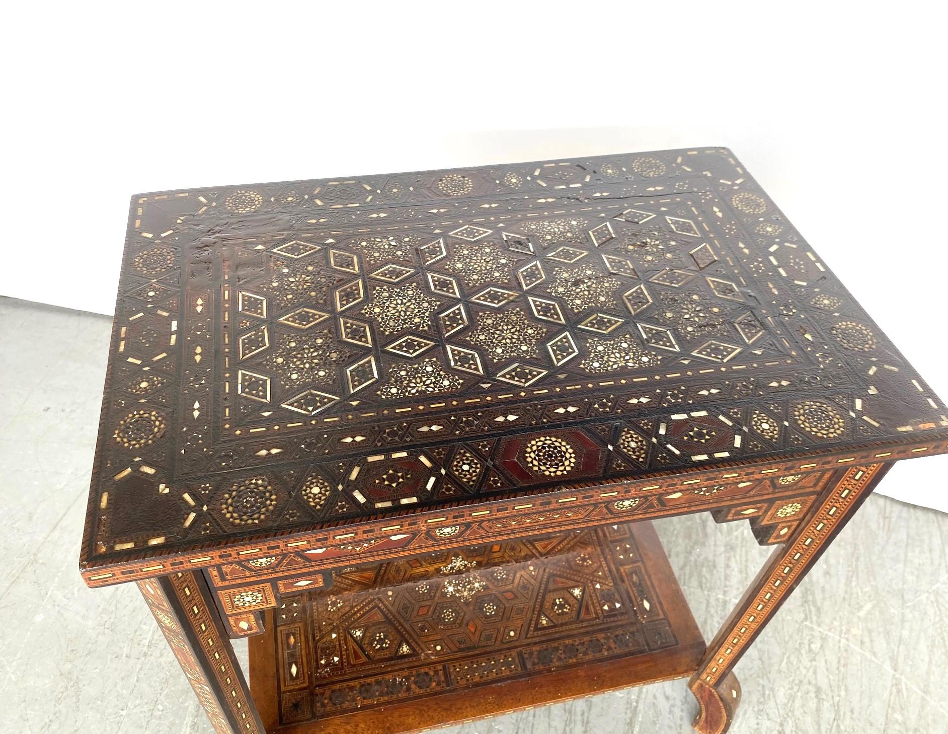 19th Century Inlay Accent Table For Sale 4