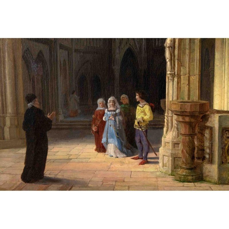 painted gothic cathedral