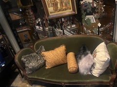 19th Century Irish antique chair settees