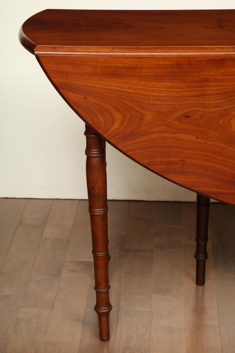 19th Century Irish, Drop Leaf Breakfast Table For Sale at 1stDibs