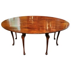 19th Century Irish Elm Wake Table, Outstanding