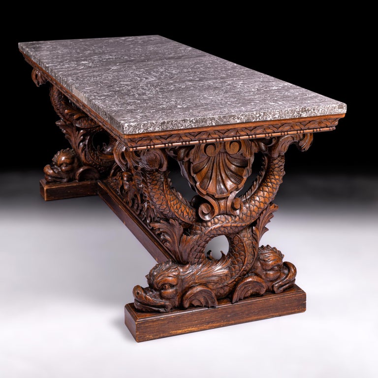 19th Century Irish Exhibition Console Table by O`Donnell of Limerick For Sale at 1stDibs