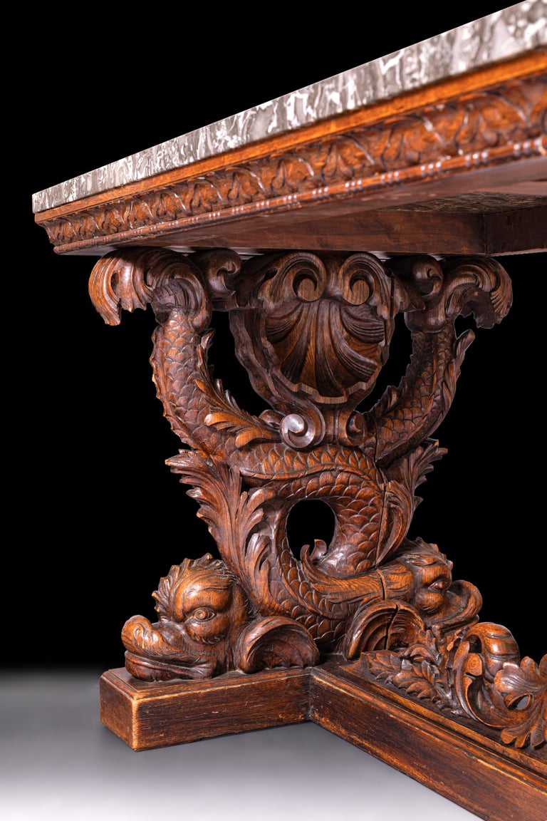 19th Century Irish Exhibition Console Table by O`Donnell of Limerick For Sale at 1stDibs