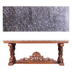 19th Century Irish Exhibition Console Table by O`Donnell of Limerick