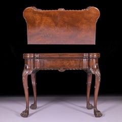 19th Century Irish George II Style Games Table