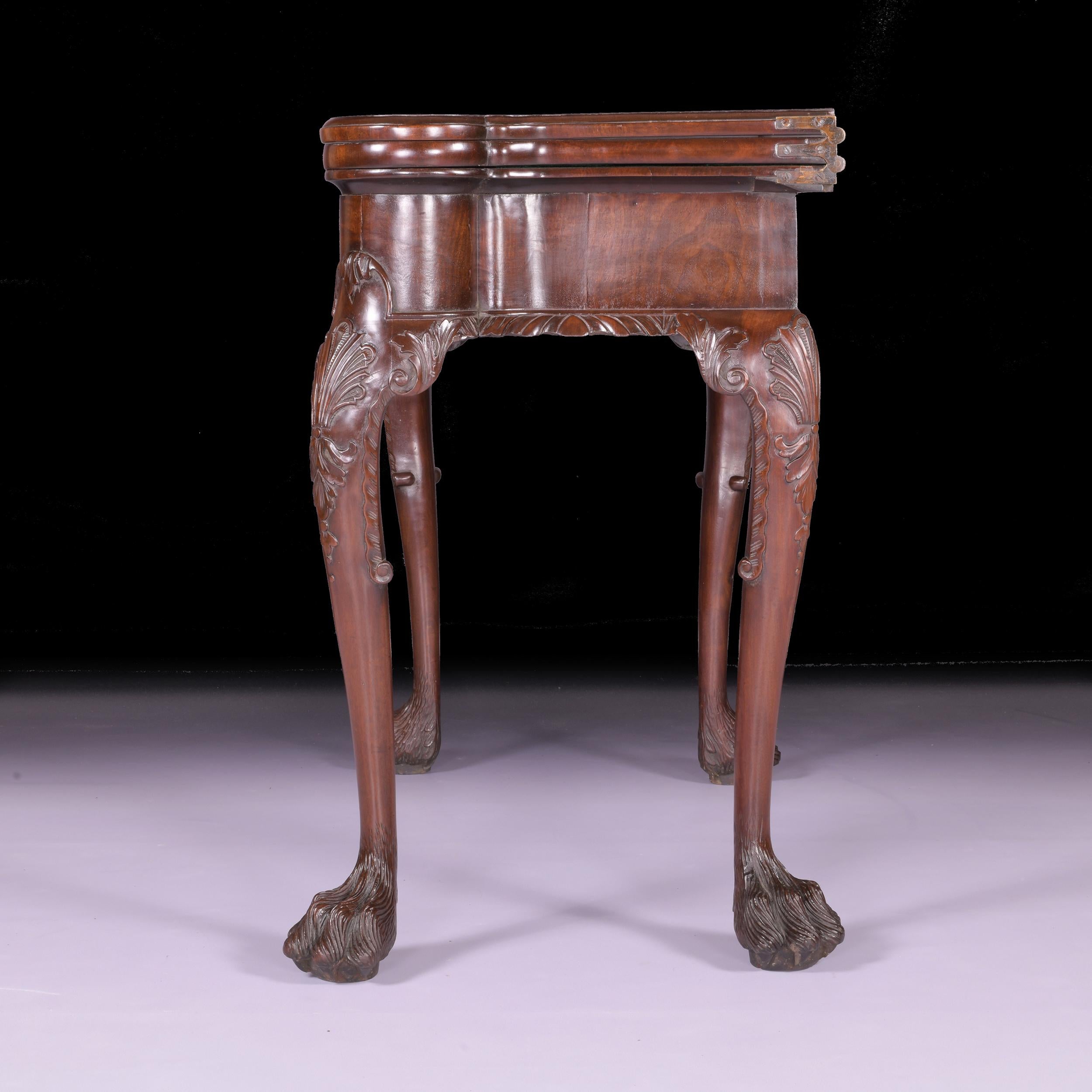 Irischer Spieltisch im George-II-Stil des 19. Jahrhunderts im Angebot 2