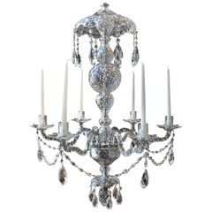 Used 19th Century Irish Georgian Crystal Chandelier