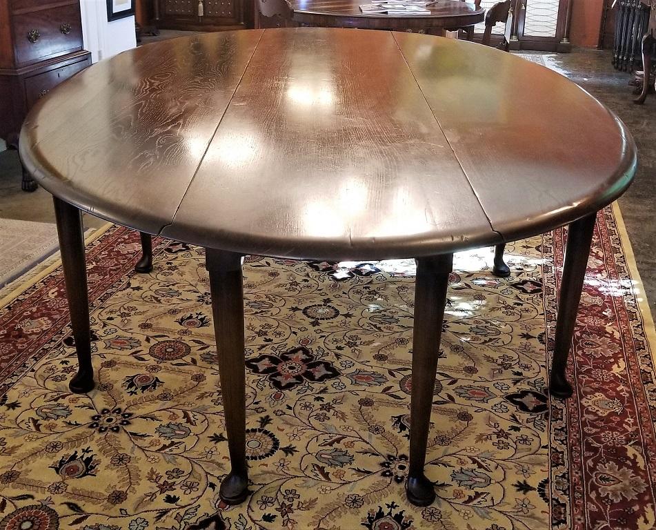 19th Century Irish Oak Wake Table 4