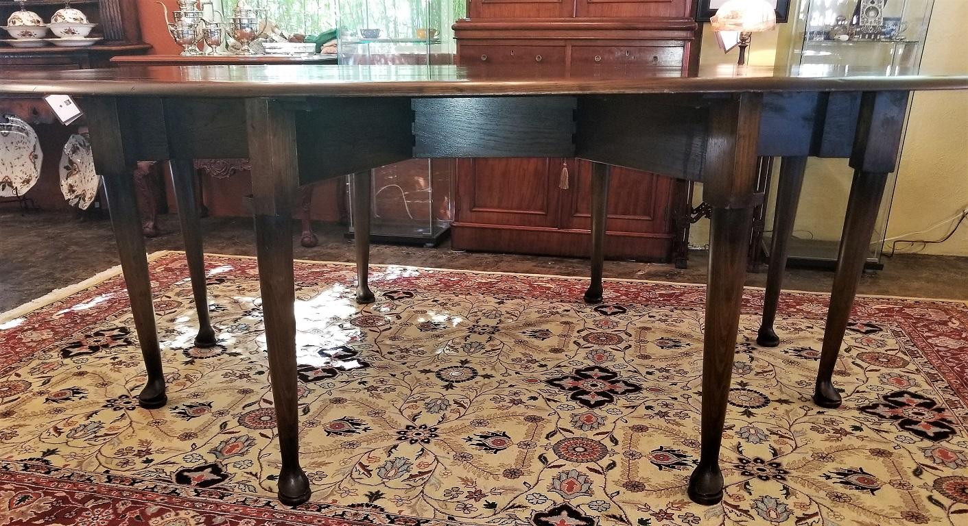 19th Century Irish Oak Wake Table 5