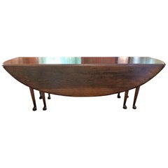 19th Century Irish Oak Wake Table
