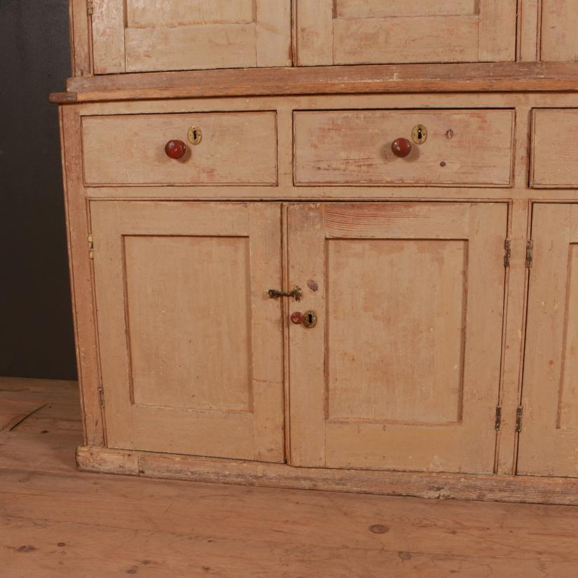 19th Century Irish Original Painted Housemaids Cupboard In Fair Condition In Leamington Spa, Warwickshire