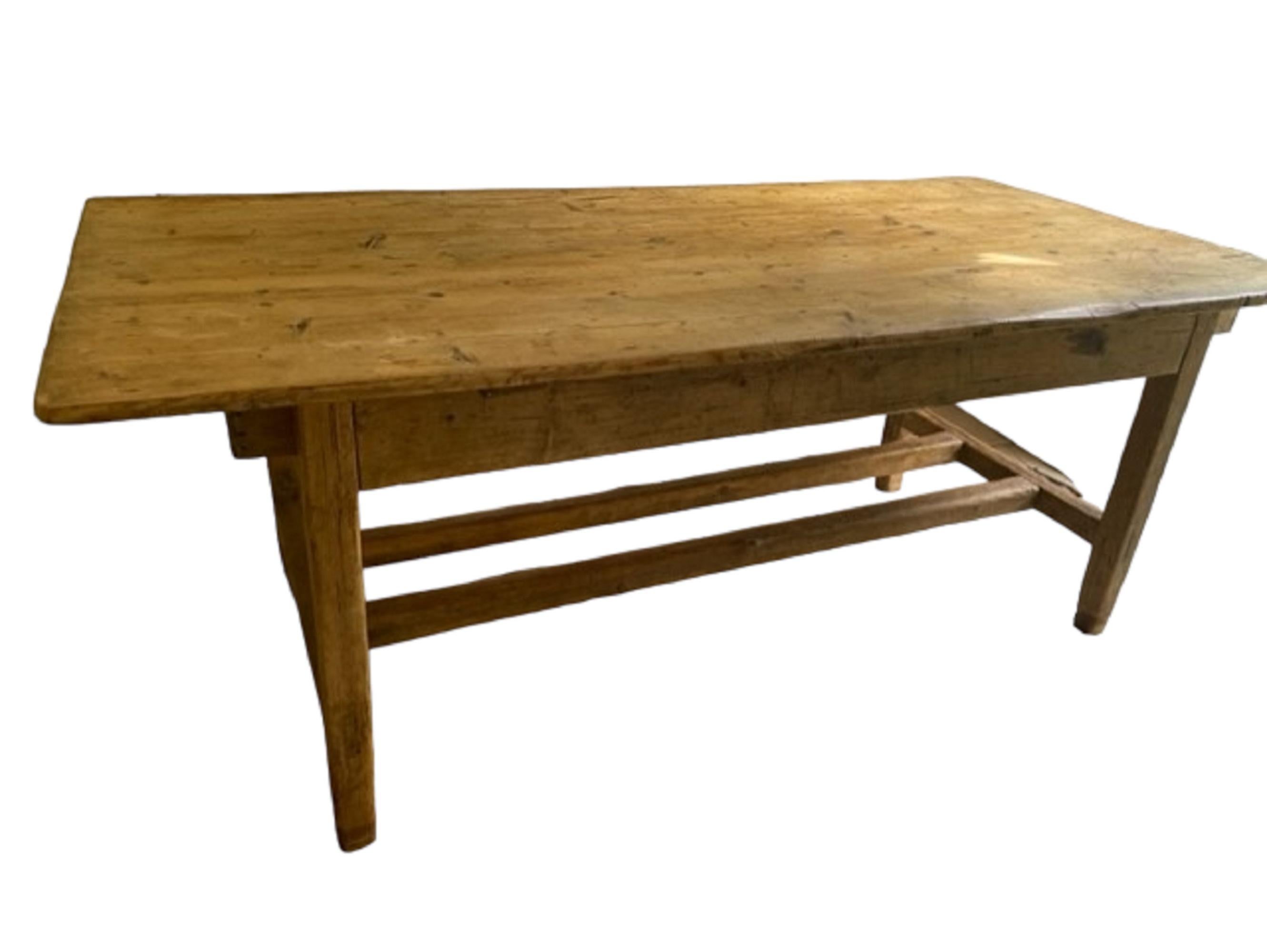 Table de ferme en pin irlandais du XIXe siècle


📜 Provenance - Table de ferme en pin vernaculaire irlandais du XIXe siècle
Cette remarquable table de ferme irlandaise du XIXe siècle provient directement d'un domaine familial privé du comté de