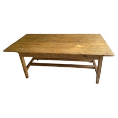 19th Century Irish Pine Farmhouse Table