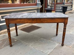 19th Century Irish Regency Slab Table / Console