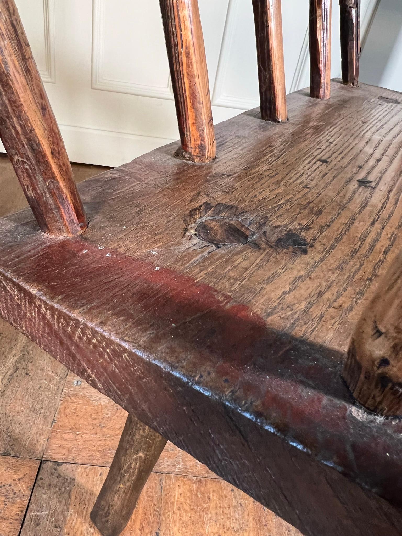 19th Century Irish Vernacular Hedge Chair 1