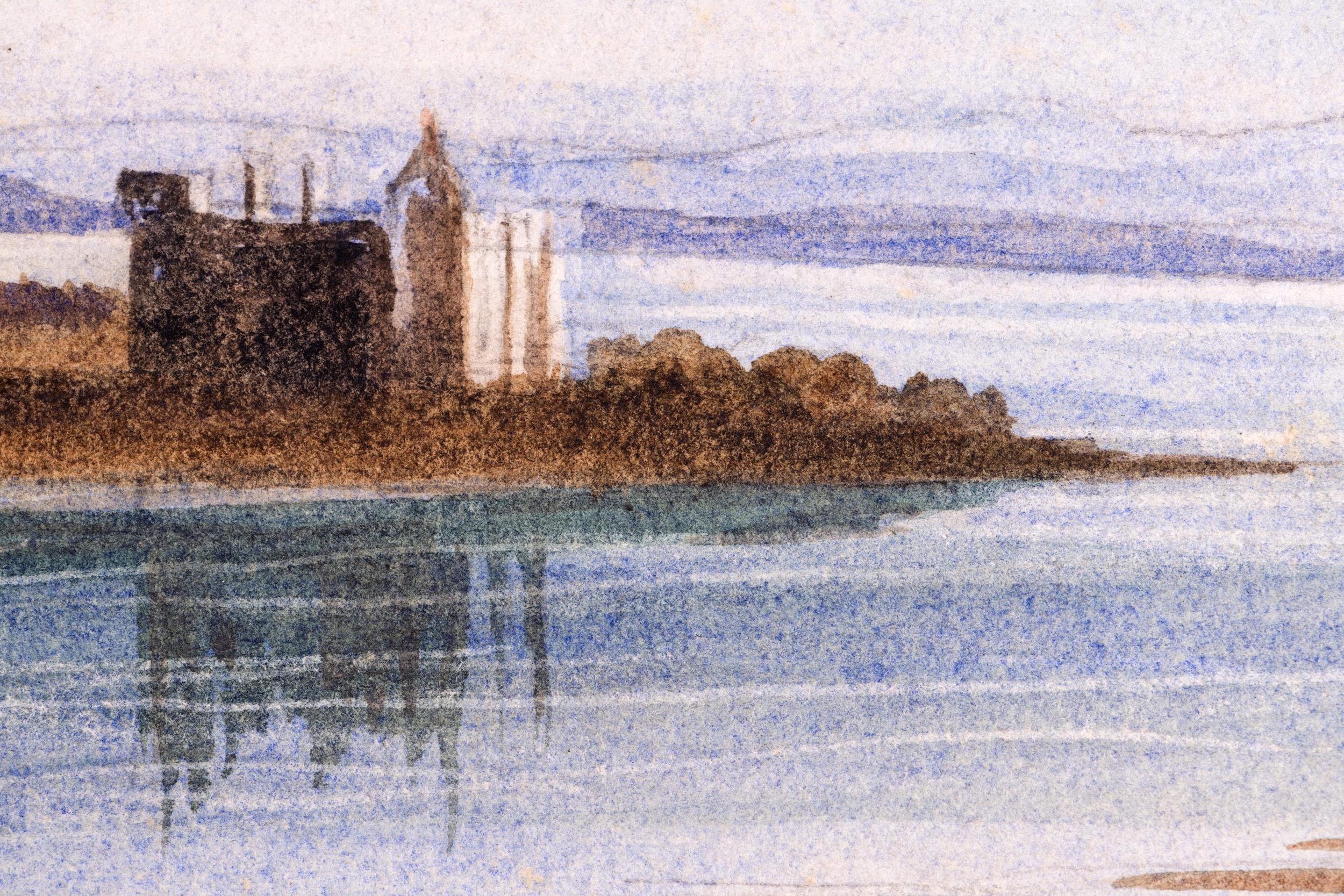 Nordirlandese Acquerello irlandese del XIX secolo di Andrew Nicholl R.H.A. (1804-1886) N. Irlanda in vendita