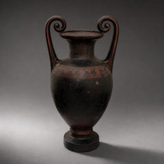 19th Century Iron Amphora in Classical Greek Style, Denmark