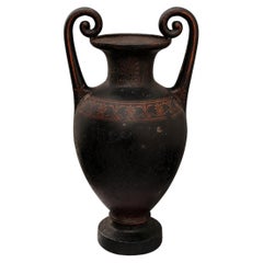 19th Century Iron Amphora in Classical Greek Style, Denmark