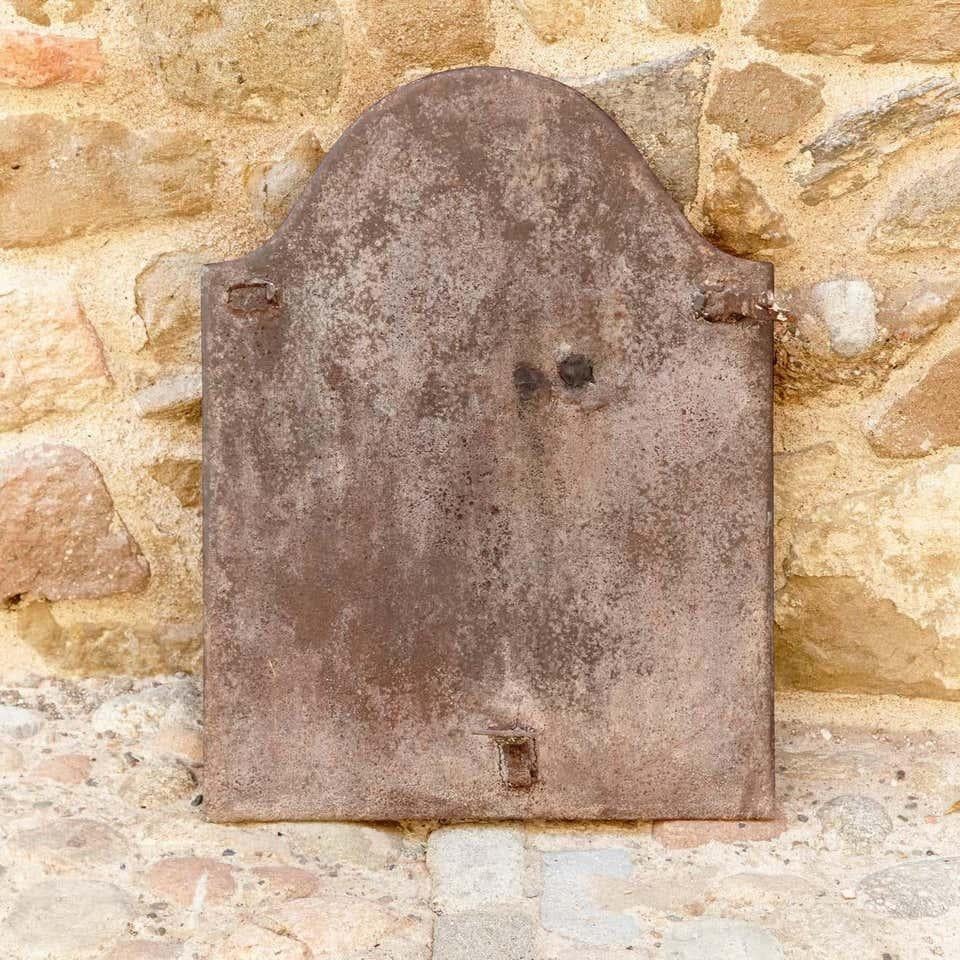 Kaminschirm aus Eisen, 19. Jahrhundert, Frankreich - Originalzustand im Angebot 5