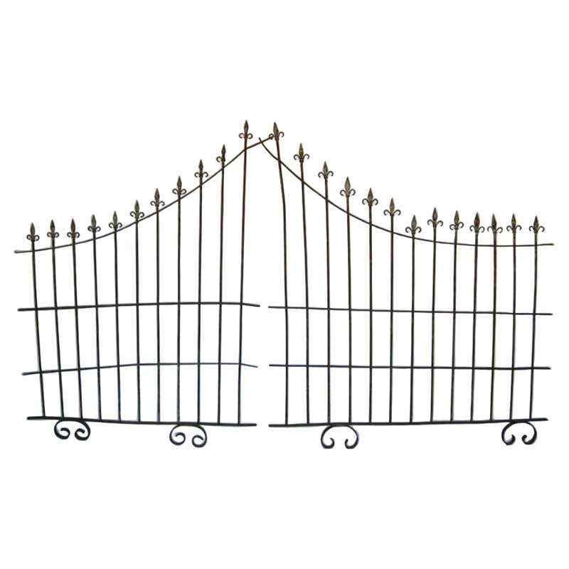 French Louis XV Style Wrought Iron Gate, 19th Century at 1stDibs ...