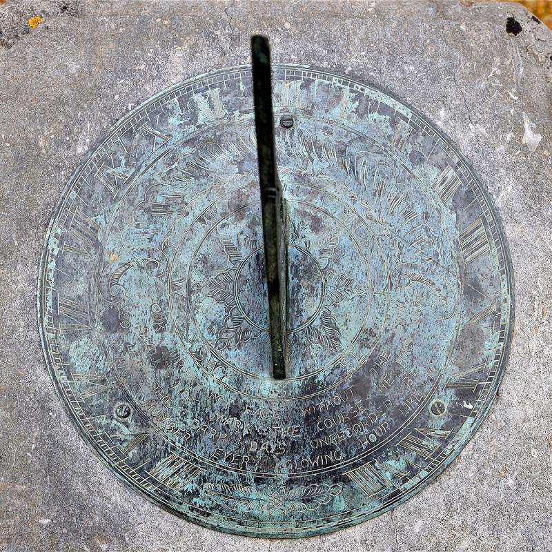 19th Century Istrian Stone Sundial In Good Condition In Hungerford, GB