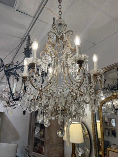 19th Century Italian 6 Bulb Chandelier
