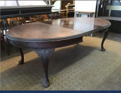 19th Century Italian Adjustable Wooden Table with Blurred Legs, 1890s