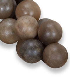 19th Century Italian Alabaster and Marble Grapes