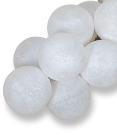 19th Century Italian Alabaster and Marble Grapes