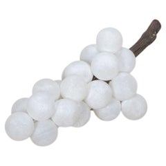 19th Century Italian Alabaster and Marble Grapes