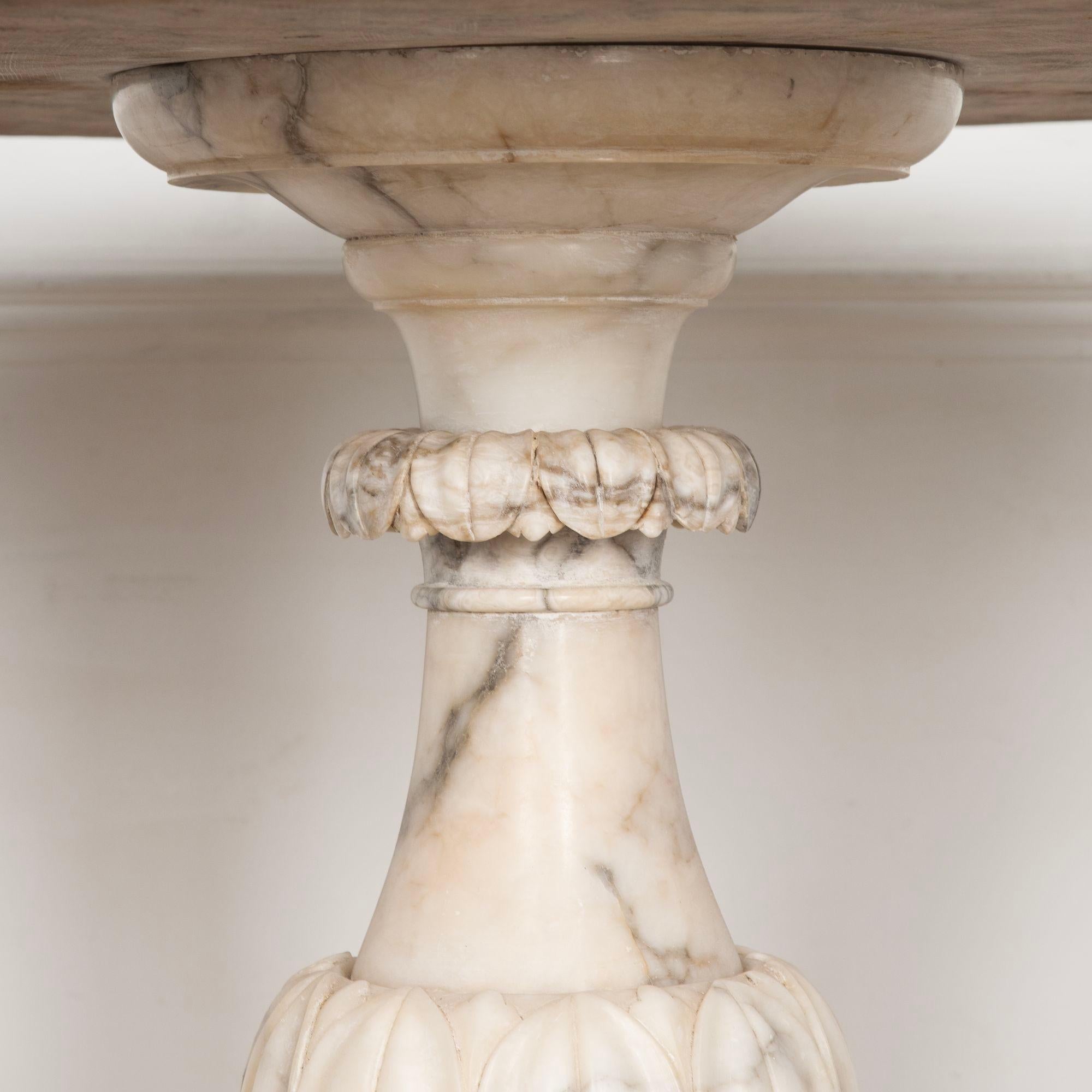 19th Century Italian Alabaster Centre Table For Sale 3