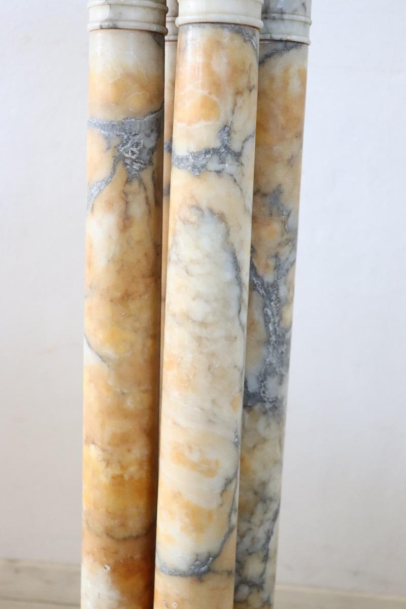 19th Century Italian Antique Column in Marble For Sale 2