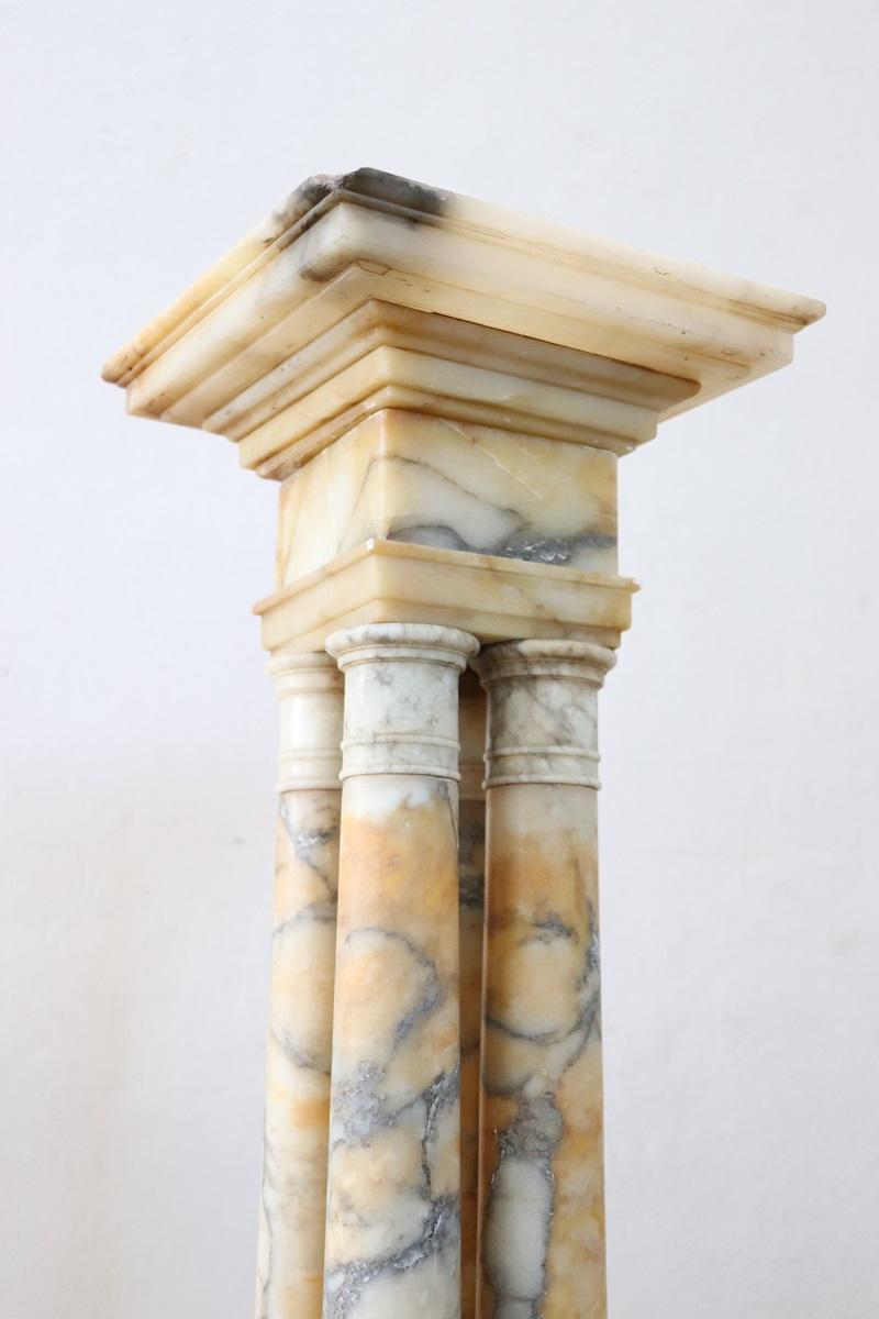19th Century Italian Antique Column in Marble For Sale 6