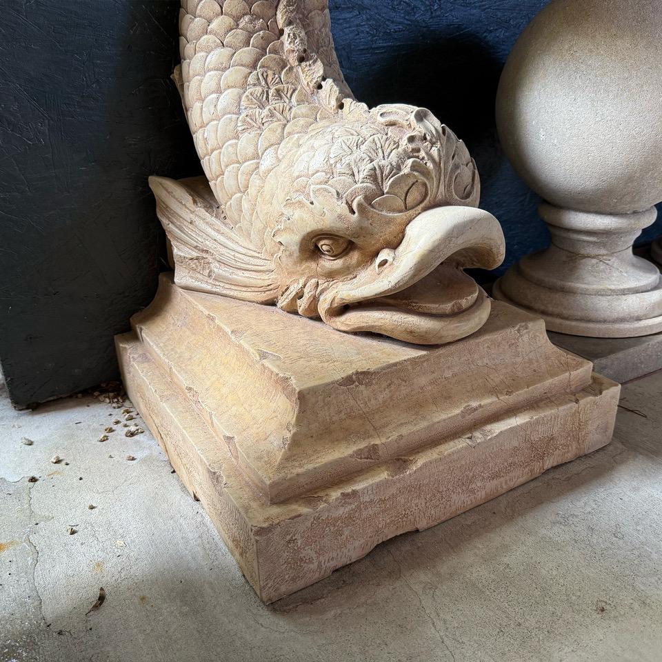 19th Century Italian Antique Marble Wall Fountain For Sale 5