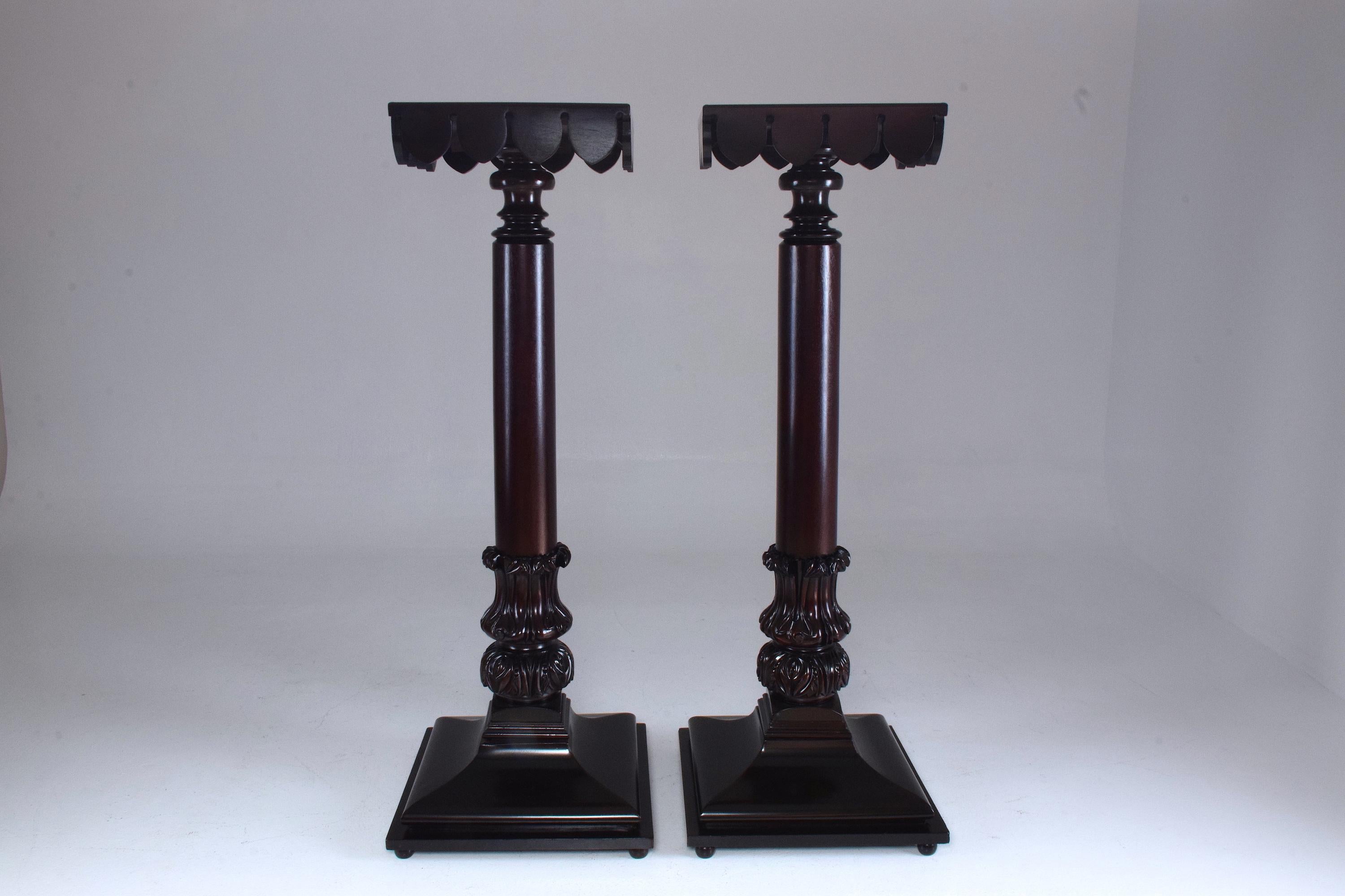 antique pedestals