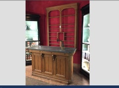 19th Century Italian Bar with Hanging Bottle Rack, 1980s