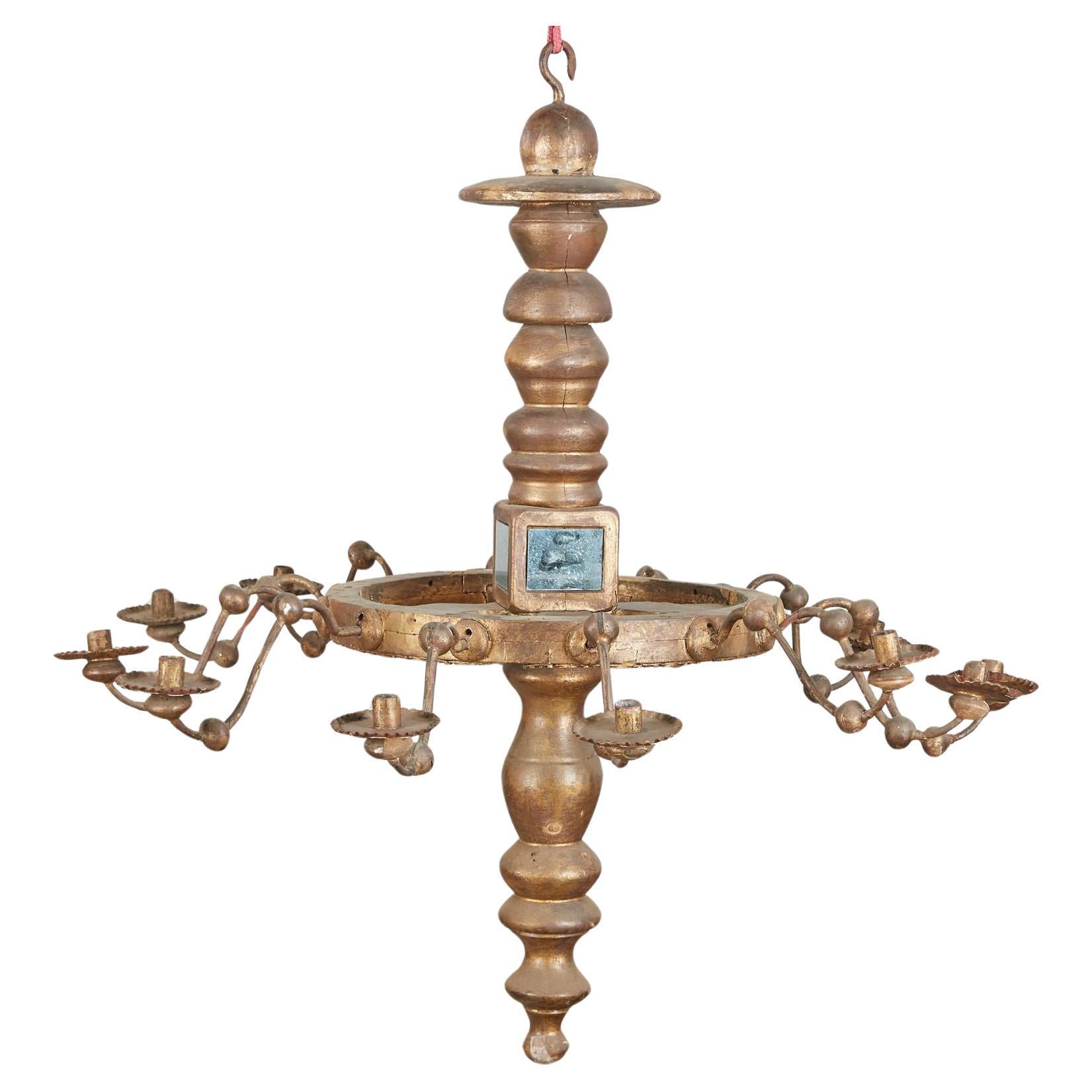 19th Century Italian Baroque 12 Arm Chandelier