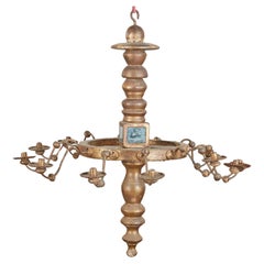 19th Century Italian Baroque 12 Arm Chandelier