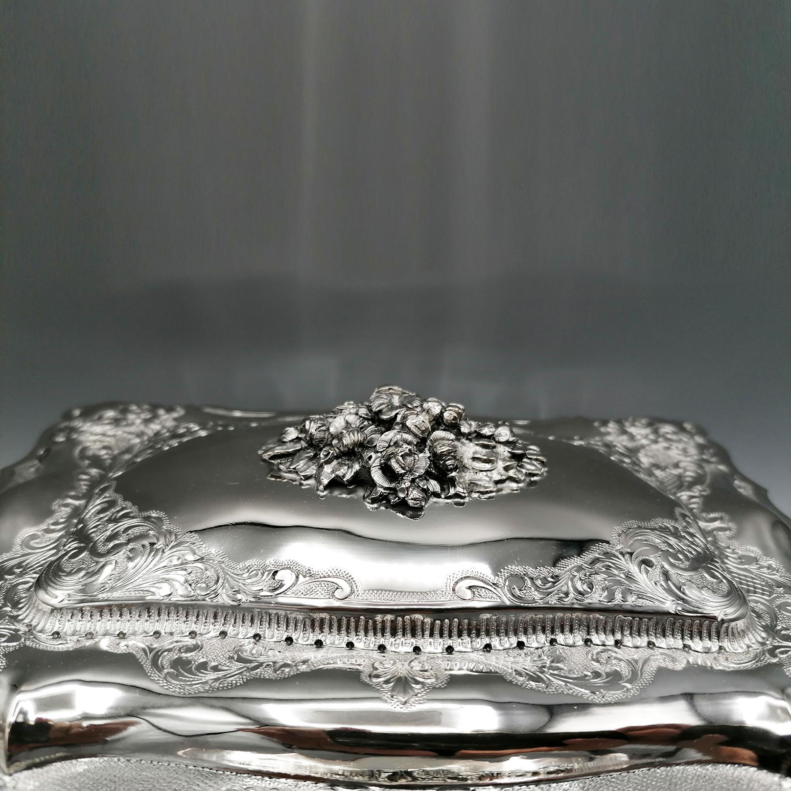 silver jewlery box